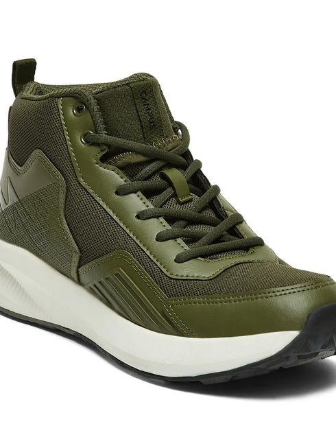 ALLEY Green Men's Sneakers